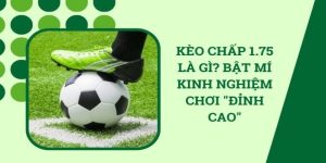 Kèo 1.75 Là Gì? Hướng Dẫn Soi Kèo Chuẩn Xác Nhất 2024